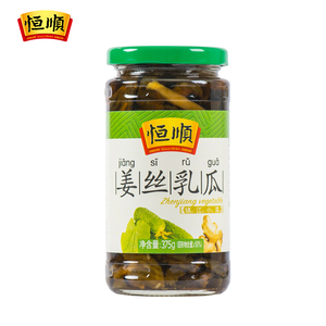  span class=h></p></a>恒顺 /span> 姜丝乳瓜375g 江苏镇江特产 下饭小菜  