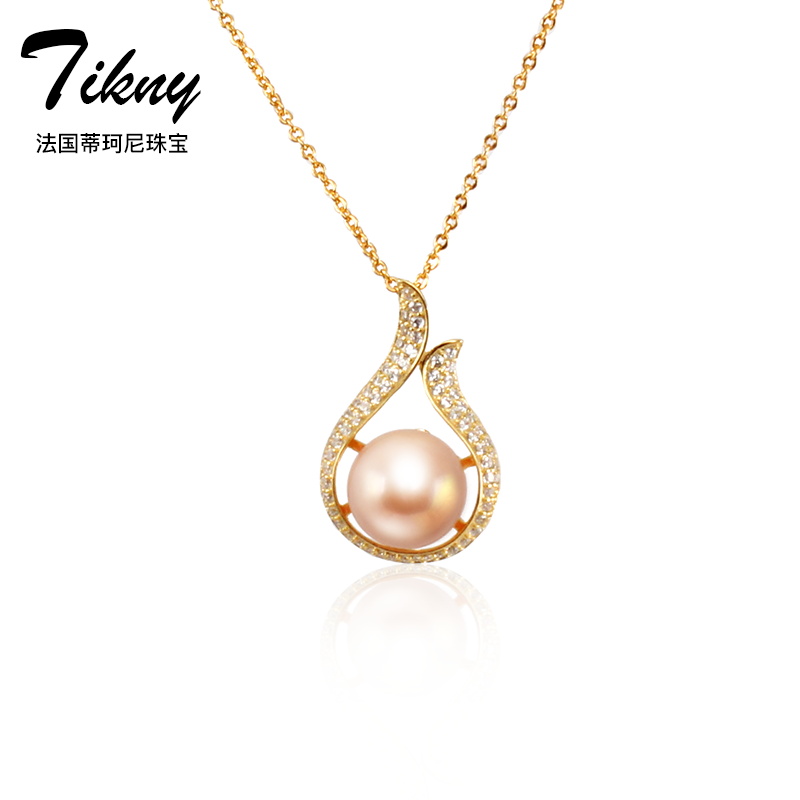 法国轻奢珠宝品牌Tikny蒂珂尼银镀金项链【维多利亚系列 】
