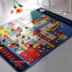 美美地垫 惠多飞行棋 地毯 无味欧式 外贸可爱宝宝 防滑礼品