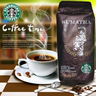 包邮正品星巴克starbucks sumatra苏门答腊咖啡豆咖啡粉250g磨粉