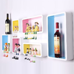 壁架/墙架/搁板/置物架/壁柜/背景墙创意格子/宜家/隔板/壁挂/架