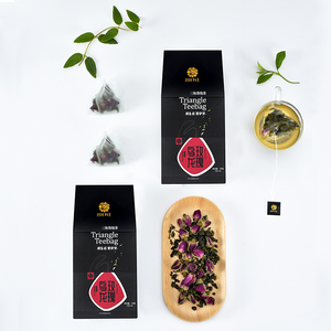玫瑰乌龙茶 买2送1茗花有主三角茶包袋泡茶玫瑰组合花茶包 $ 19.9 $0.