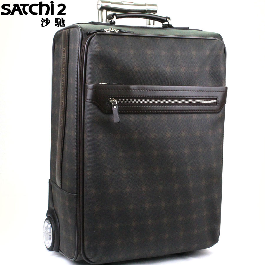 SATCHI沙驰拉杆箱 新款专柜 21" 登机箱 行李箱包IS508005-1F