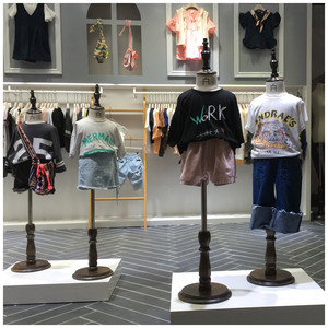 儿童模特道具半身包布全身童装模特服装店橱窗展示衣架假人模特架服装模特
