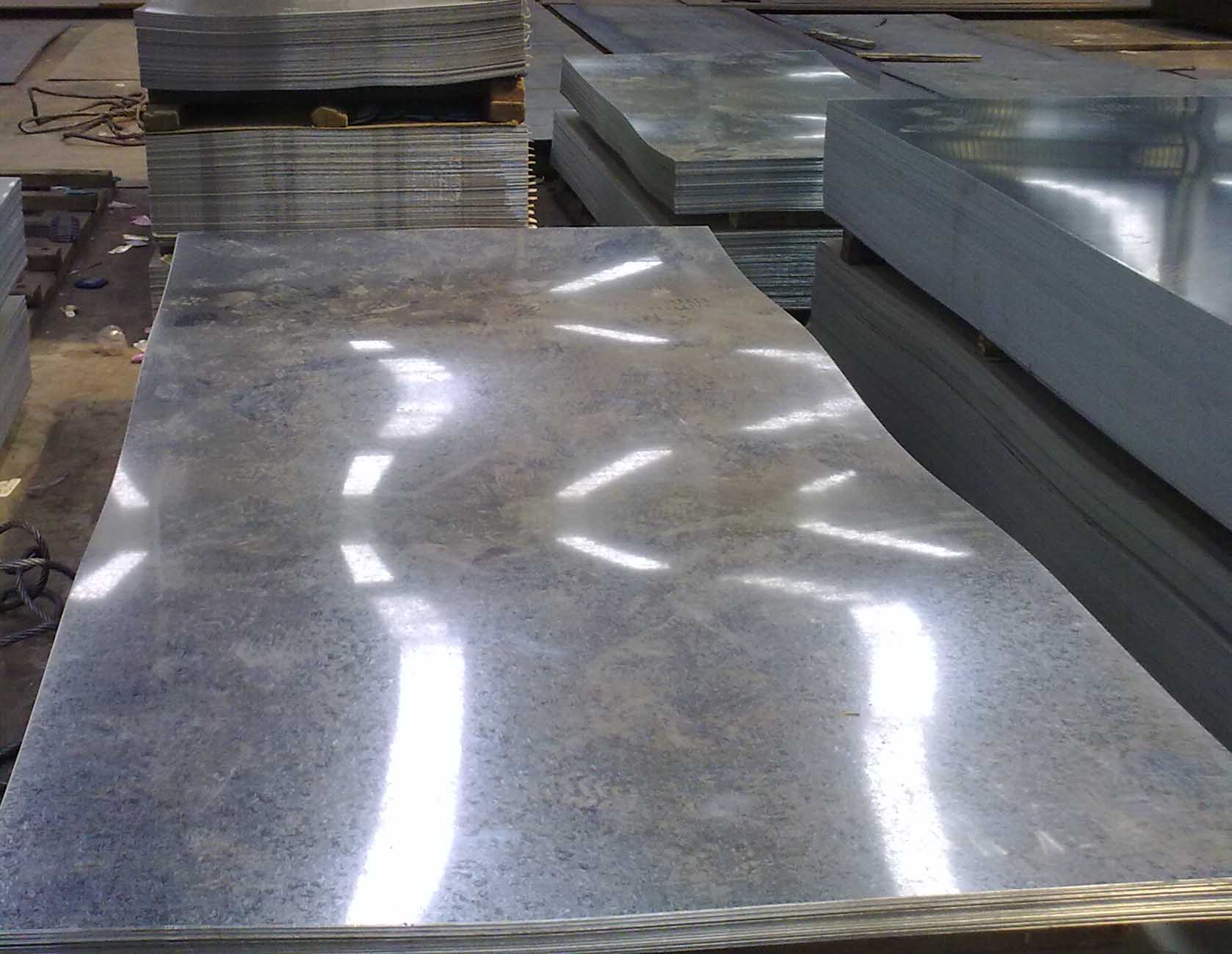 镀锌白铁皮切割加工电解板切割0.3*1米*2米小板镀锌板镀锌铁皮板