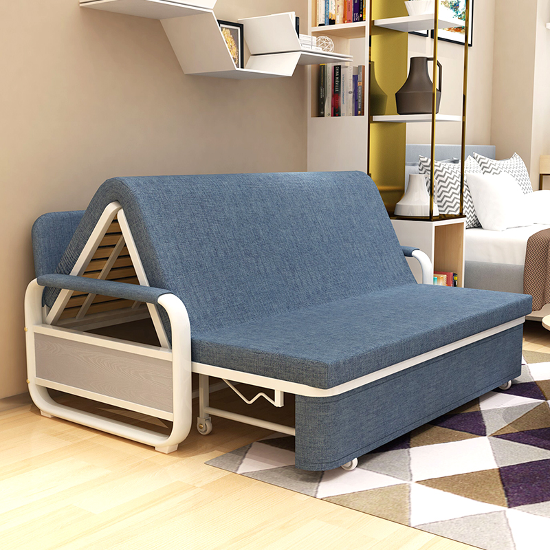折叠沙发床两用可折叠的经济型双人单人小户型多功能折叠床1.8米