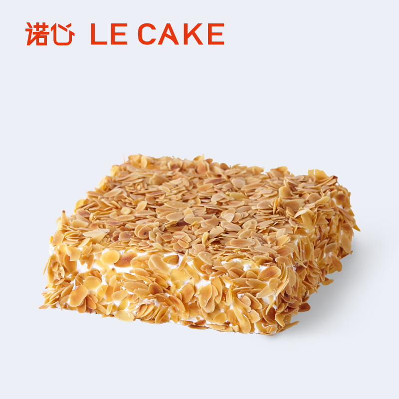 诺心 LECAKE阿尔蒙麦香木糖醇生日蛋糕慕斯老人祝寿上海北京同城