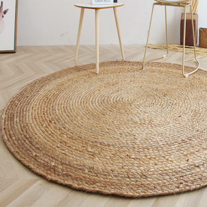 编织地毯圆图片