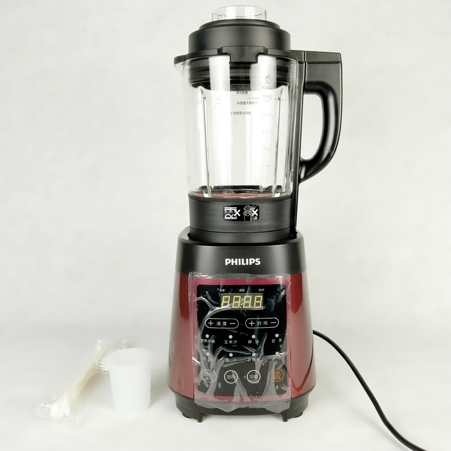 飞利浦破壁料理机HR2087加热搅拌榨汁碎冰宝宝辅食机多功能豆浆机