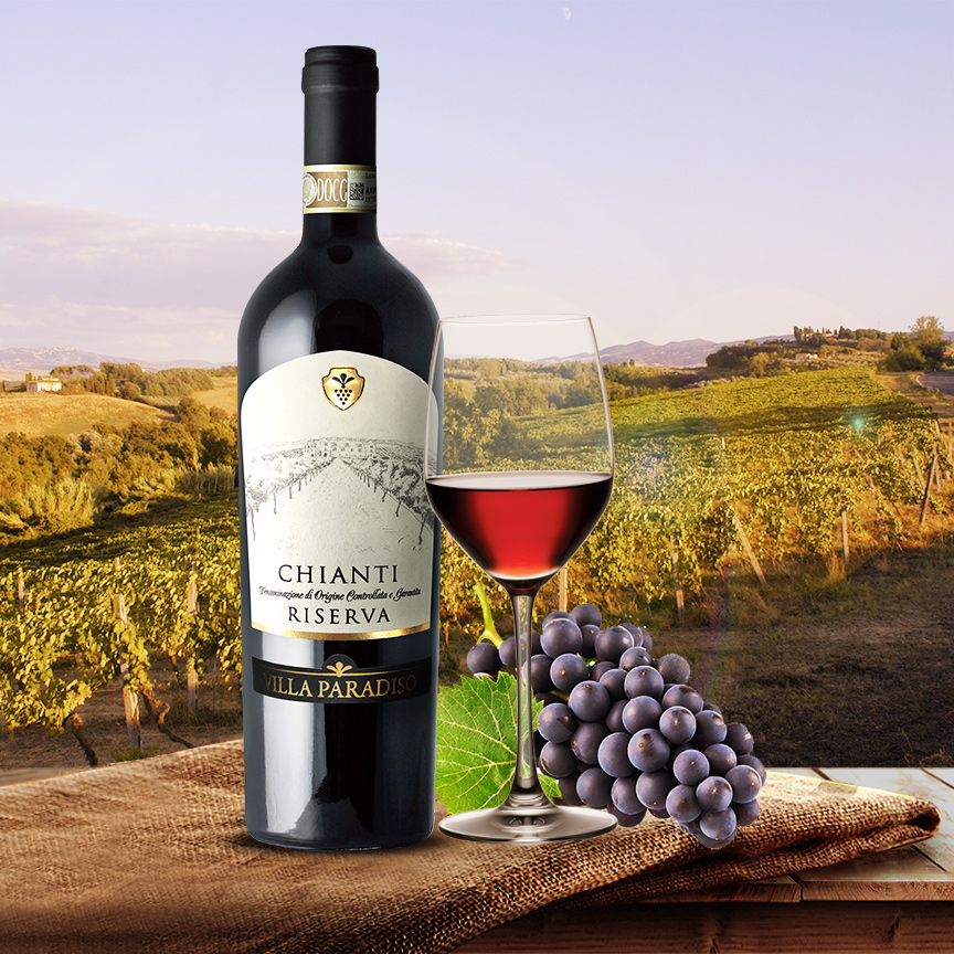 意大利原瓶进口帕拉迪索基安蒂干红葡萄酒单支1瓶装单支价格