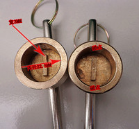表前阀门钥匙 一字型锁闭阀门钥匙供水钥匙 暖气磁性钥匙可调磁点
