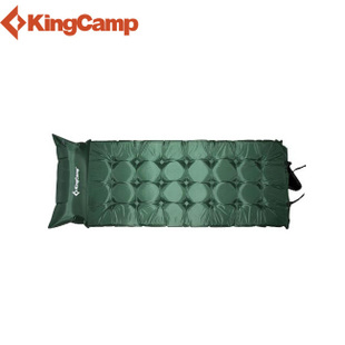 KingCamp户外防潮垫自动充气帐篷垫子单人带枕头午休露营垫KM3566
