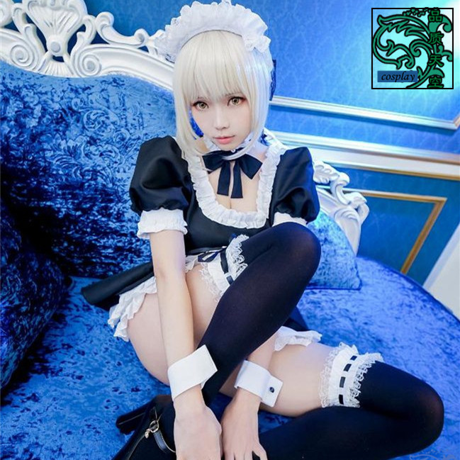 女仆装cosplay服装萌日系动漫可爱咖啡厅餐厅酒吧黑白女佣制服