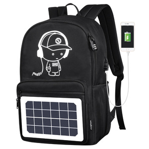 牛津布智能背包 户外双肩包太阳能充电背包 solar bag多功能书包