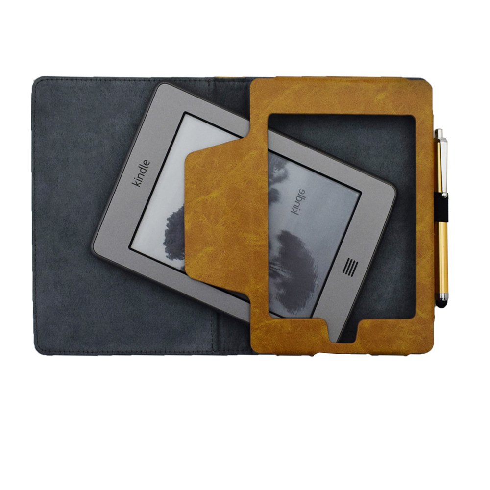。老版Kindle Touch专用保护皮套 亚马逊电子书保护套 KT套 壳