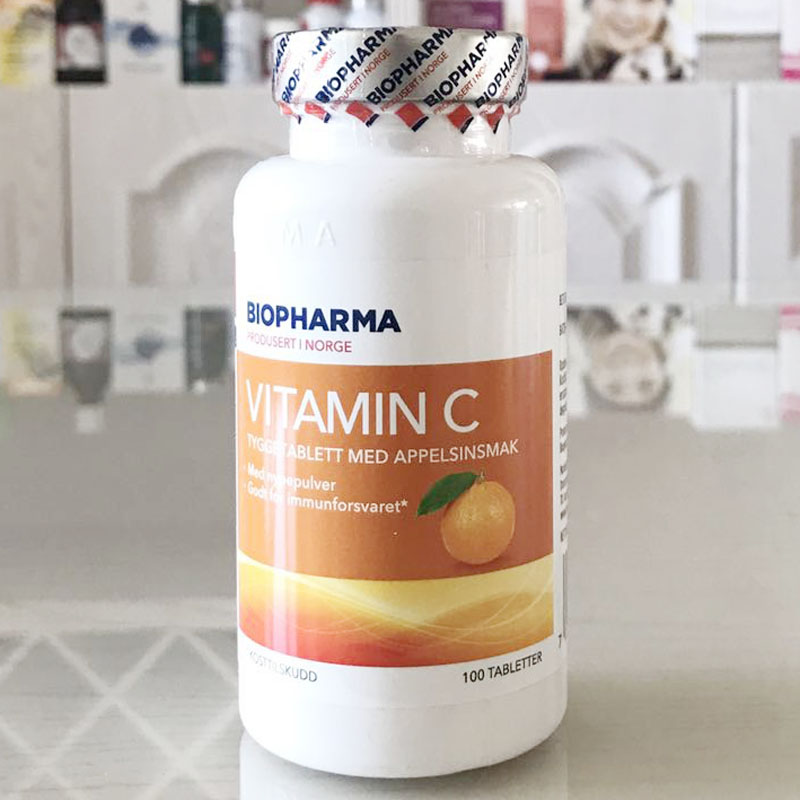 热卖新品特价包邮Biopharma纯天然挪威维生素C维他命美白肌肤