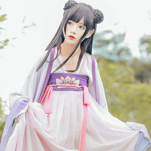 魔道祖师cos服江厌离少女cosplay女装古风仙女飘逸清新淡雅汉服女