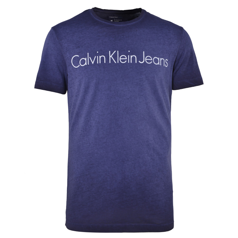 Calvin Klein Jeans短袖T恤 男士2018夏季男装印花圆领CK T恤