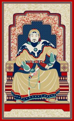 蒙古国乌兰巴托挂毯 1.25mx2m
