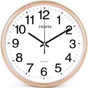 教学古典风格小型大气挂钟迷你简约简单新款复古欧式壁挂中式钟表