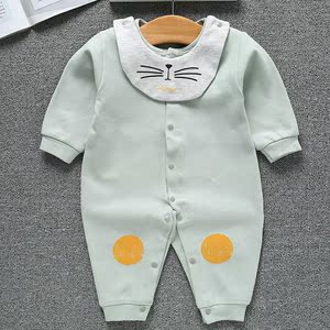 婴儿秋装0-3个月新衣服生儿图片
