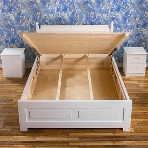 实木高箱床1.5箱式1.8双人多功能箱体简约现代儿童1.2米储物床