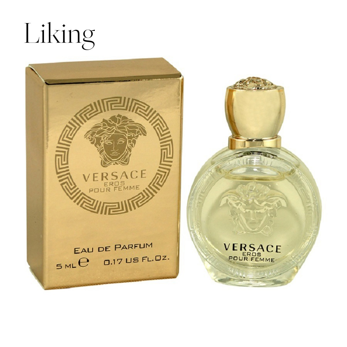 versace 范思哲 eros pour femme 爱神系列 女士浓香水edp 5ml