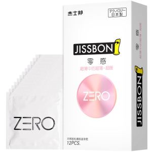 杰士邦避孕套零感ZERO超薄超暖型3/8/12只装安全套成人情趣性避孕套