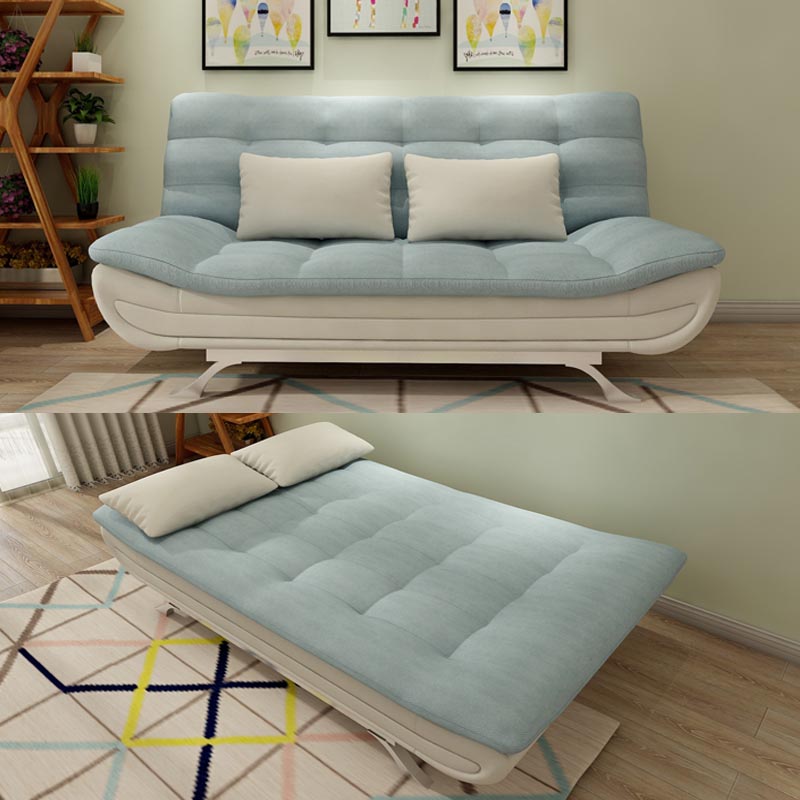 沙发床可折叠客厅小户型双人1.2米简约现代1.5布艺拆洗多功能沙发