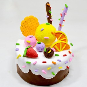 儿童手工diy制作彩色玩具 超轻粘土模具橡皮泥奶油蛋糕材料包套装