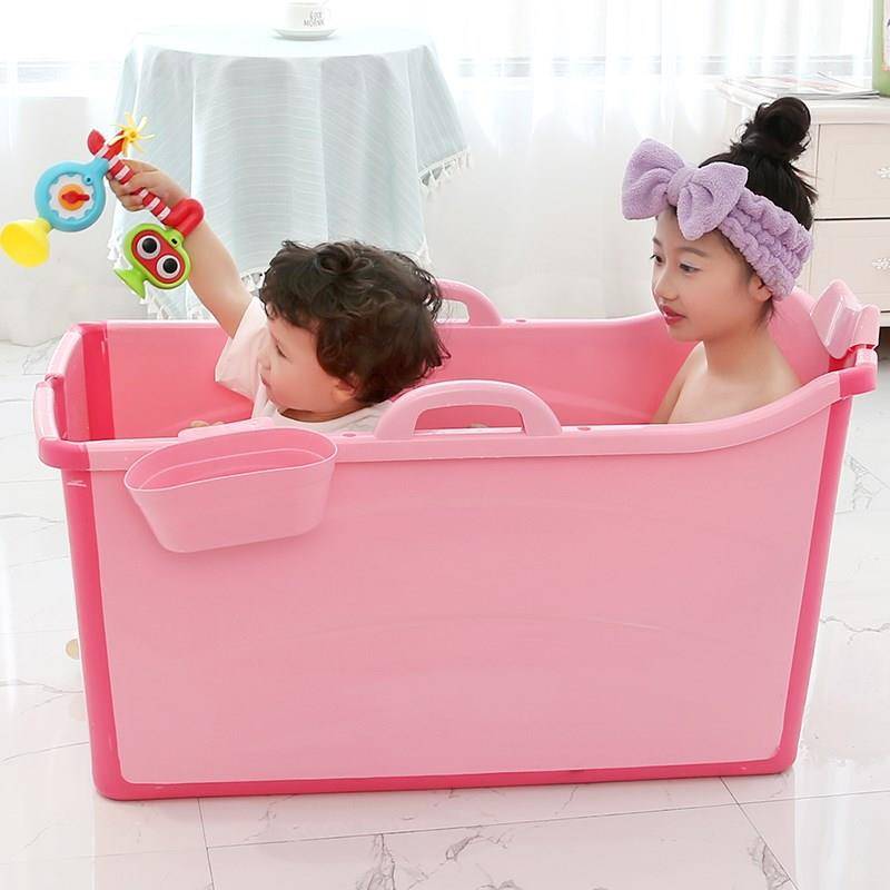 祝一品成人折叠洗澡桶泡澡桶沐浴桶塑料婴儿儿童浴缸家用大号浴盆