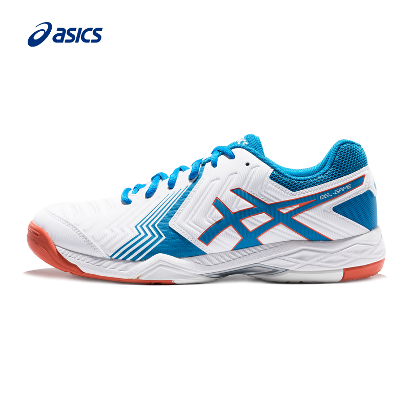 ASICS亚瑟士男鞋 专业网球鞋 运动鞋 GEL-GAME 6 E705Y-100