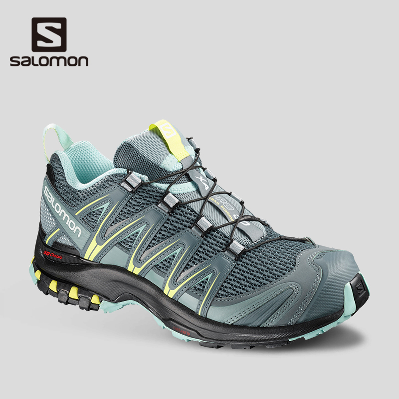 Salomon 萨洛蒙女款户外防滑越野跑鞋 耐磨徒步鞋 XA PRO 3D W