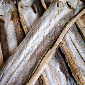 台州特产海鲜干货野生鳗鱼干东海淡鳗鱼现晒鳗鱼片美食小吃250克
