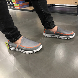 skechers斯凯奇go walk豆豆鞋 休闲健步男鞋 懒人蹬套脚鞋53590$