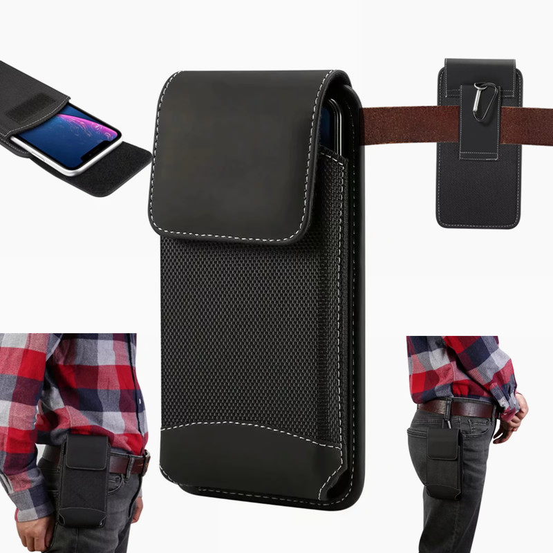 打折6.44寸小米Max2手机包MIX腰包皮套腰套挂包腰间袋竖穿皮带男