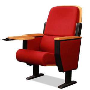 可折叠靠背礼堂椅 报告厅桌椅椅高端会议椅 8309