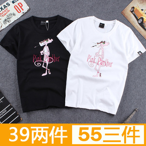 短袖T恤女夏装2017新款韩版学生宽松bf风白色体恤韩范百搭打底衫女装T恤