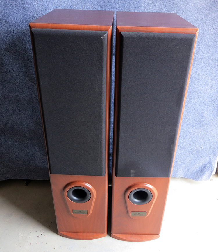 丹麦原装二手音箱进口皇后TE-B907落地音箱双6.5寸低音