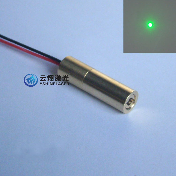 Φ10mm直径10mW532nm绿光激光模组点状定位瞄准绿色激光头发射器