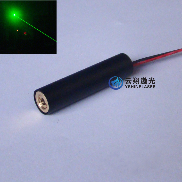 Φ12mm直径50mW532nm绿光激光模组点状定位瞄准绿色激光束发射器