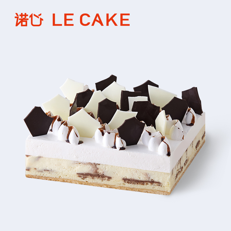 诺心LECAKE雪域大理石芝士巧克力创意生日蛋糕上海北京同城配送