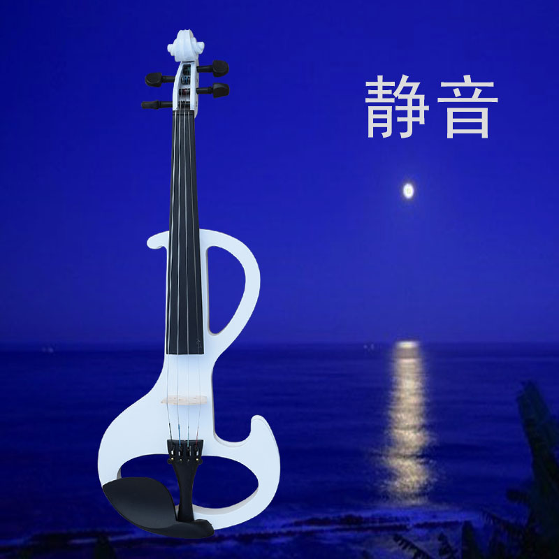 SOYOTO-EV18静音小提琴  电子小提琴 白色小提琴