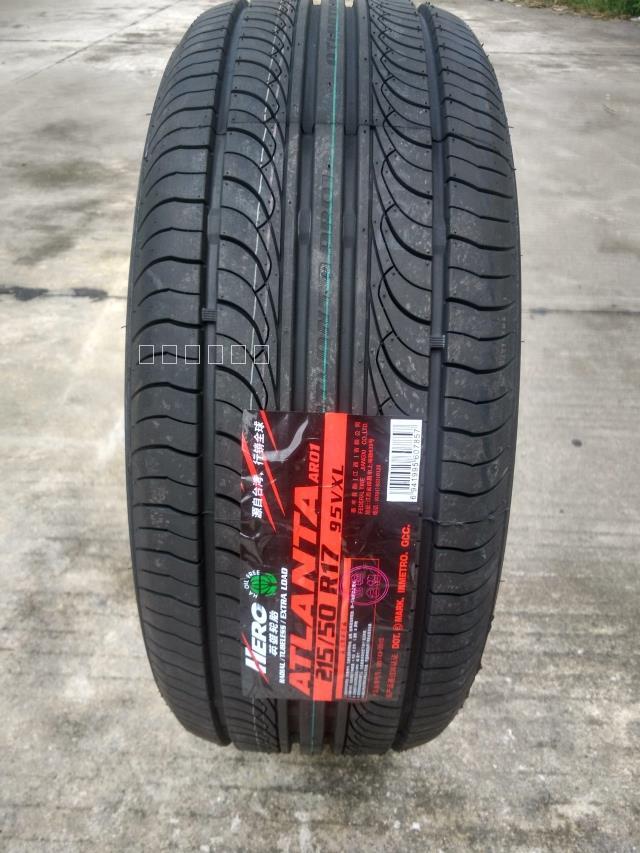 全新正品泰丰轮胎英雄215/50r17 95v xl长安cs35原装东风裕隆纳5