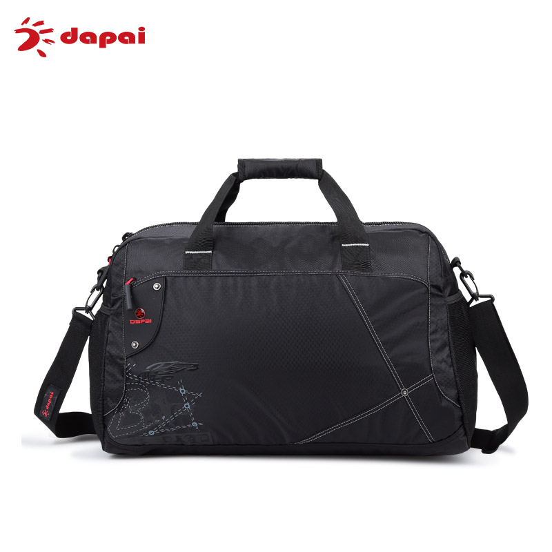 达派斜挎运动包健身包男士单肩背包旅行袋大容量旅游行李包手提包