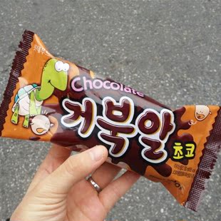韩国进口棒棒冰 乐天可可巧克力乌龟蛋冰棒冰淇淋冰激凌冷饮雪糕