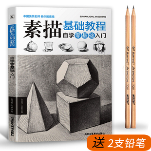 素描基础教程 自学零基础 素描教程书 绘画素描书 自学基础教程入门