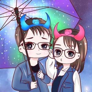 q版 span class=h></p></a>头像 /span>卡通人物形象设计logo真人照片转手绘