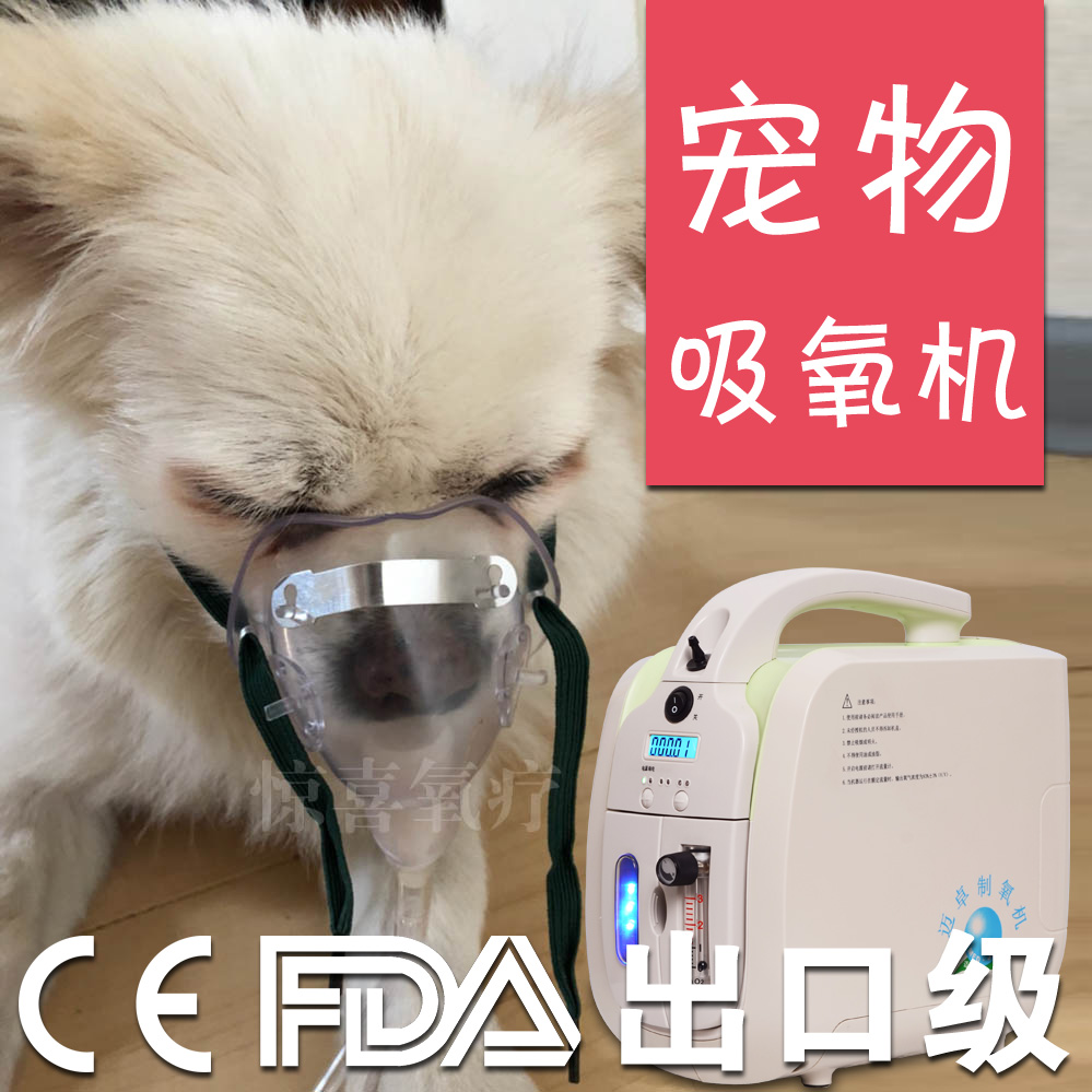 宠物制氧机 动物 宠物氧气机小型狗狗吸氧机猫用出口级家庭版包邮