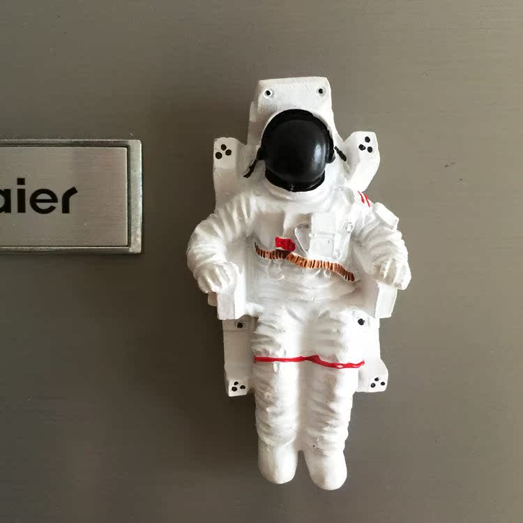 中国神州11号宇航员纪念收藏磁铁冰箱贴 中国航天员3D立体磁性贴